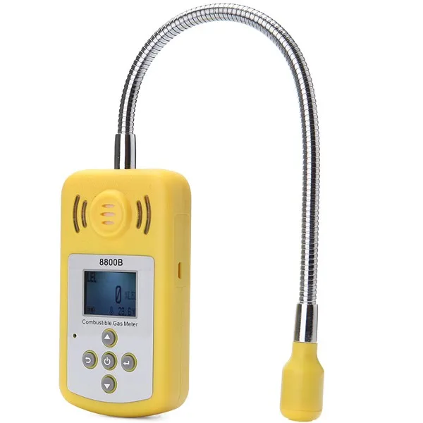 Sensitive Digital Combustible Gas Natural Gas Methane Leak Detector Analyzer with Sound Light Alarm Portable New
Sensitive Digital Combustible Gas Natural Gas Methane Leak Detector Analyzer with Sound Light Alarm Portable New