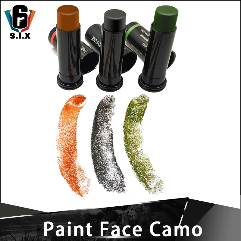 Element Softait Paint Face Camo Rotate tube Makeup oil 3 Color Sticks for Hunting Facial Camouflage
Element Softait Paint Face Camo Rotate tube Makeup oil 3 Color Sticks for Hunting Facial Camouflage