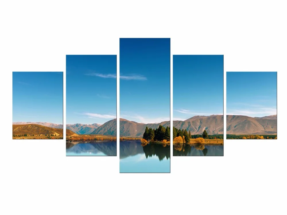 5 Pieces Beautiful autumn tree lakes and mountains the picture Canvas Print Painting Art work decorative painting Framed
5 Pieces Beautiful autumn tree lakes and mountains the picture Canvas Print Painting Art work decorative painting Framed