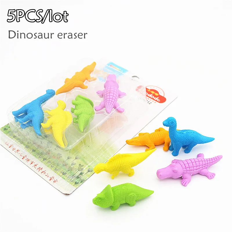 5 PSC/lot Dinosaur pencil eraser School student children's cute gift prize pencil rubber erasers for kide
5 PSC/lot Dinosaur pencil eraser School student children's cute gift prize pencil rubber erasers for kide