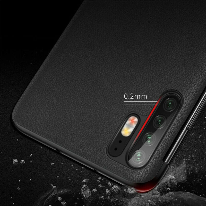 For Huawei P30 Pro Smart View Window Flip Leather Shockproof Case Cover Luxury Mirror Flip Case For Huawei P30 lite Pro Fundas