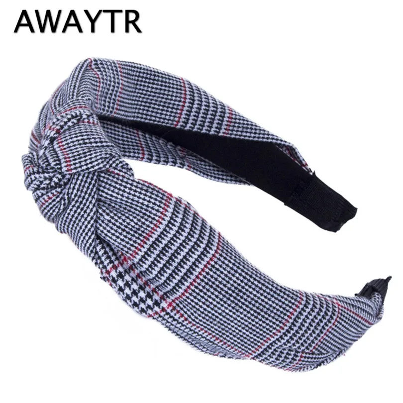 AWAYTR Knot Headband Adults 2019 New Striped Plaid Cotton Women Hairbands Korean Casual Wide Knotted Hair Accessories Headwear
AWAYTR Knot Headband Adults 2019 New Striped Plaid Cotton Women Hairbands Korean Casual Wide Knotted Hair Accessories Headwear