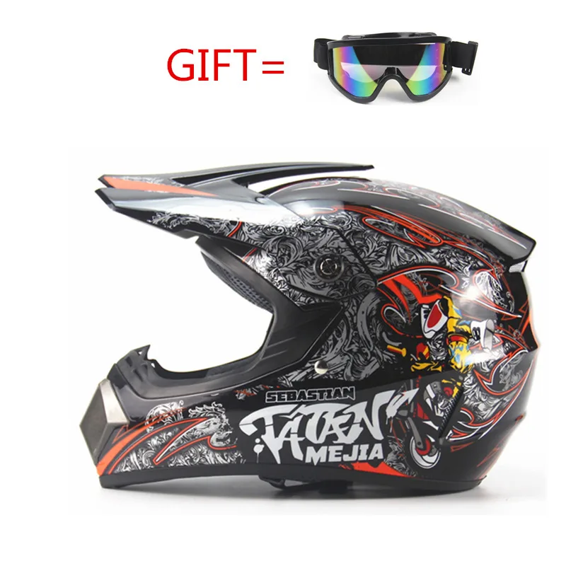 Motocross Helmet Off Road Professional ATV Cross Helmets MTB DH Downhill Racing Motorcycle Helmet Dirt Bike Moto with goggle
Motocross Helmet Off Road Professional ATV Cross Helmets MTB DH Downhill Racing Motorcycle Helmet Dirt Bike Moto with goggle
