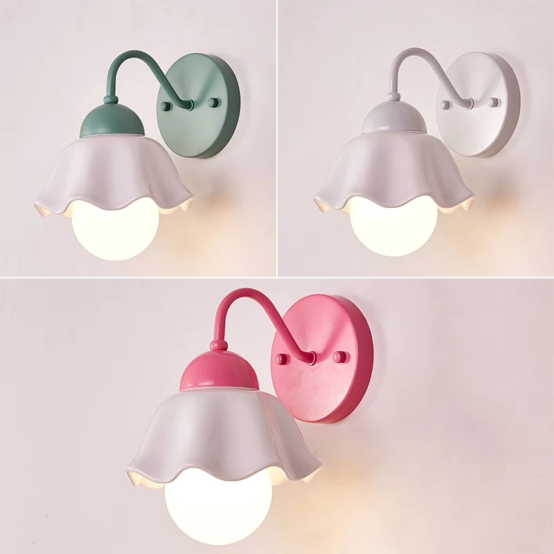 Creative Flower Wall Lamp Bedroom Bedside Lamp European Pastoral Restaurant Corridor Stair Ceramic Decor Wall Lights mx4181518
Creative Flower Wall Lamp Bedroom Bedside Lamp European Pastoral Restaurant Corridor Stair Ceramic Decor Wall Lights mx4181518