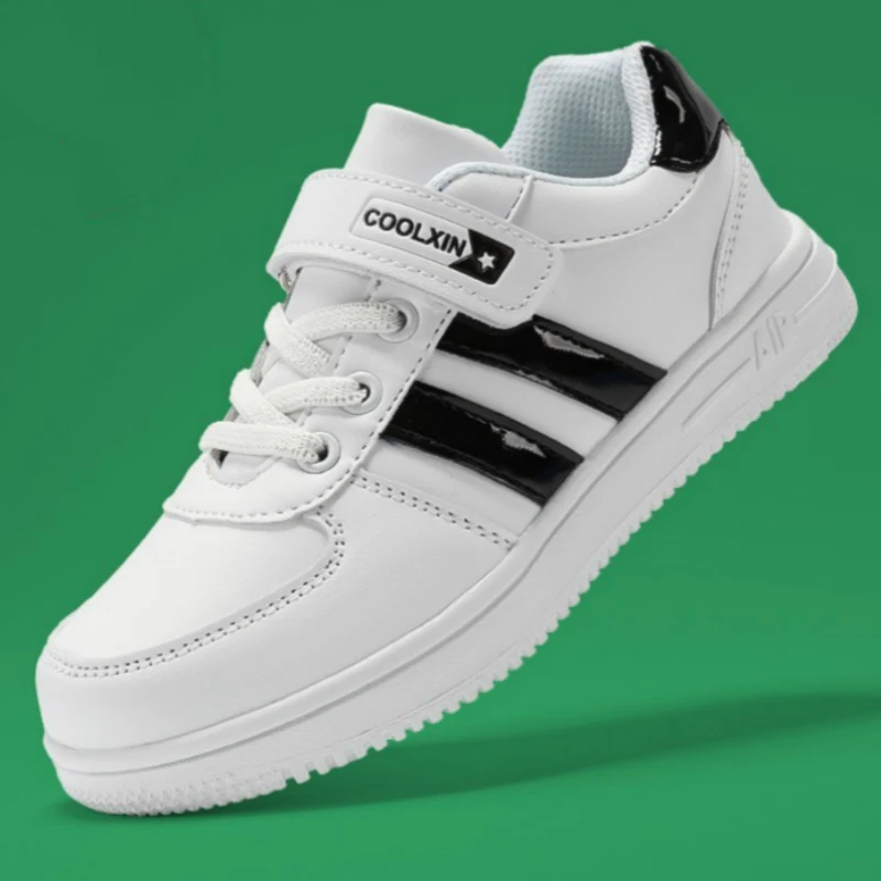 Kid Skateboarding shoes boys Sneakers PU Leather Girls Outdoor Sport Shoes Children Running Shoe tenis infantil Chaussure Enfant
Kid Skateboarding shoes boys Sneakers PU Leather Girls Outdoor Sport Shoes Children Running Shoe tenis infantil Chaussure Enfant