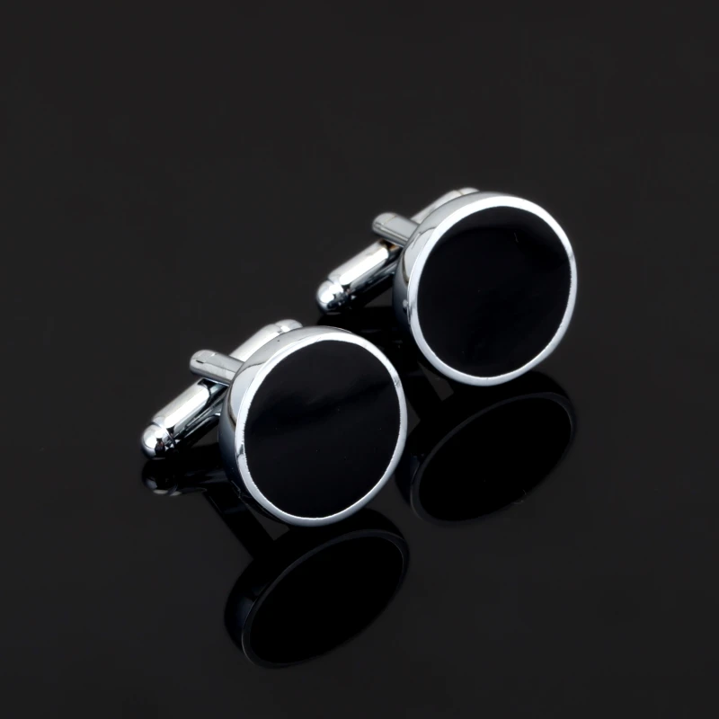 French shirt cufflink for mens Brand Classic Black Round Cuff link Wholesale Button Male High Quality Jewelry
French shirt cufflink for mens Brand Classic Black Round Cuff link Wholesale Button Male High Quality Jewelry