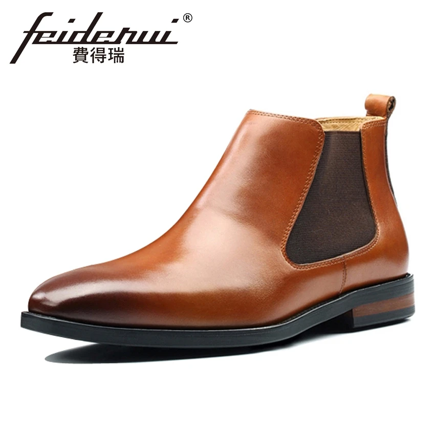 Plus Size New Arrival Genuine Leather Men's Chelsea Ankle Boots Italian Pointed Toe Formal Cowboy Riding Shoes For Man MLT15
Plus Size New Arrival Genuine Leather Men's Chelsea Ankle Boots Italian Pointed Toe Formal Cowboy Riding Shoes For Man MLT15