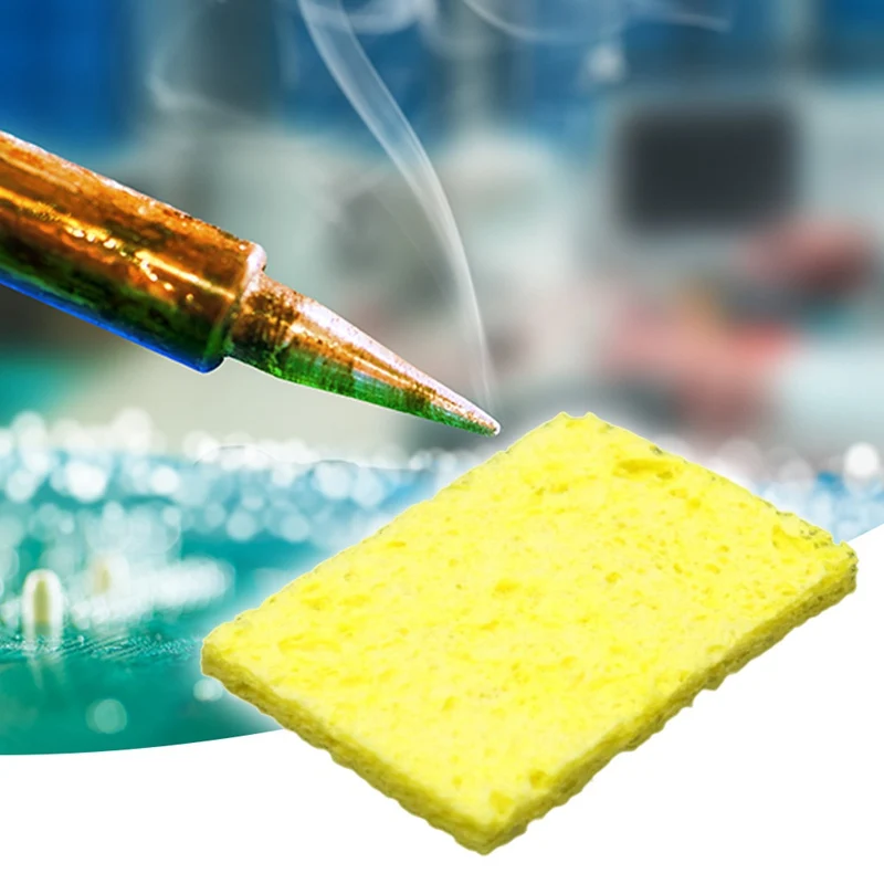 10pcs/lot High Temperature Resistant Heatstable Solder Thick Sponge Soldering Welding Accessories Soldering Iron Cleaning New
10pcs/lot High Temperature Resistant Heatstable Solder Thick Sponge Soldering Welding Accessories Soldering Iron Cleaning New
