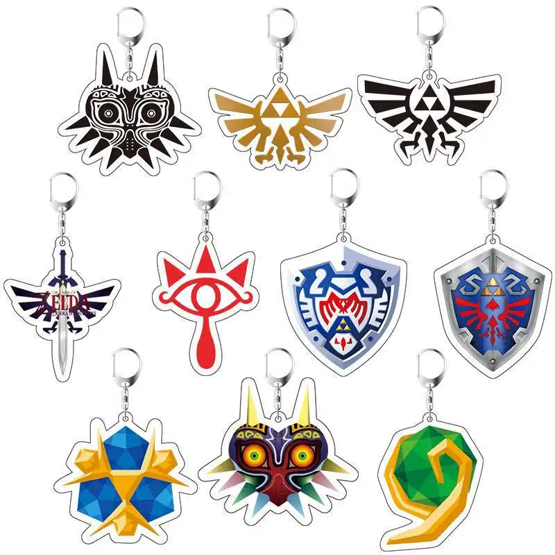 Legend Of Zelda Game Majoras Mask Colorful Owl Acrylic Sword Pendant Charm Keychain Jewelry Christmas Gifts For Women And Men
Legend Of Zelda Game Majoras Mask Colorful Owl Acrylic Sword Pendant Charm Keychain Jewelry Christmas Gifts For Women And Men