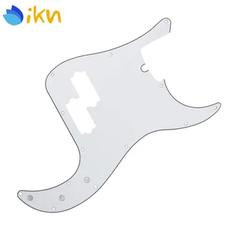 New Electric Bass Pickguard Scratch Plate 3Ply White Pick Guard For 4 String PB Bass
New Electric Bass Pickguard Scratch Plate 3Ply White Pick Guard For 4 String PB Bass