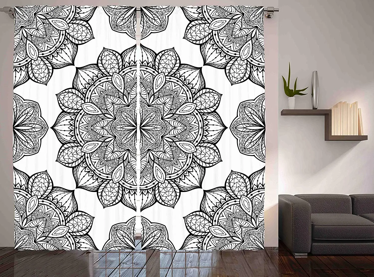 Ethnic Decor Curtains Bohemian Hippie Celestial Look Floral Pattern Abstract Art Window Drapes 2 Panel Set for Living Dining
Ethnic Decor Curtains Bohemian Hippie Celestial Look Floral Pattern Abstract Art Window Drapes 2 Panel Set for Living Dining