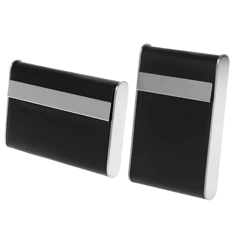 Cigarette Case Leather Tobacco Holder Thin Aluminum Metal Cigarette Box Wire Drawing Trendy Mini Box Storage
Cigarette Case Leather Tobacco Holder Thin Aluminum Metal Cigarette Box Wire Drawing Trendy Mini Box Storage
