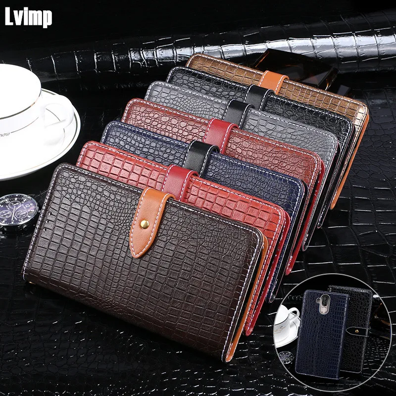 

For Vernee X Case 6.0 inch Luxury Crocodile Grain Design Magnetic Flip PU Leather Wallet Case for Vernee X Phone Bags Cover
