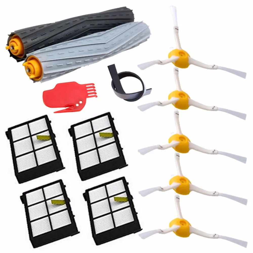 13Pcs/Lot Tangle-Free Debris Extractor Replacement Kit iRobot Roomba 800 900 series 870 880 980 Vacuum Robots accessory parts
13Pcs/Lot Tangle-Free Debris Extractor Replacement Kit iRobot Roomba 800 900 series 870 880 980 Vacuum Robots accessory parts