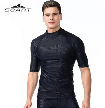 SBART Swimwear Rash Guards Men Quick-Dry Diving Suit Swimsuit Snorkeling Swimming Surfing Rash Guard Short Sleeves T-Shirts
SBART Swimwear Rash Guards Men Quick-Dry Diving Suit Swimsuit Snorkeling Swimming Surfing Rash Guard Short Sleeves T-Shirts