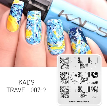 KADS Travel 007-2 pattern Nail art stamping plates Stamp templates Stars Image Tools Stencils for nails For printing Manicure
KADS Travel 007-2 pattern Nail art stamping plates Stamp templates Stars Image Tools Stencils for nails For printing Manicure