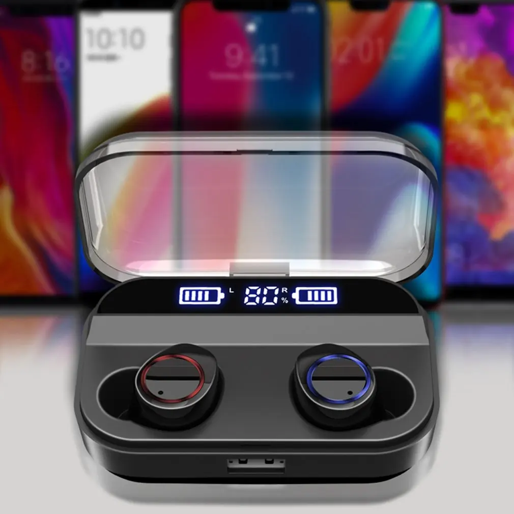 X11 bluetooth Earphone X6/X6Pro Digital Display Touch Waterproof 2600Mah Large Battery Compartment Wireless Earphone
X11 bluetooth Earphone X6/X6Pro Digital Display Touch Waterproof 2600Mah Large Battery Compartment Wireless Earphone