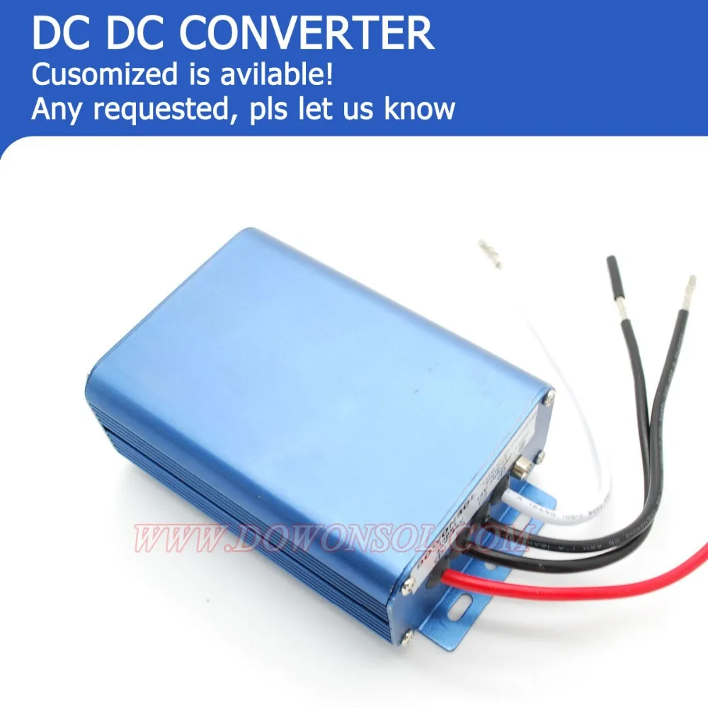 DC-DC Converter 24V(18V-36V) Step down to 12V 40A 480W dc to dc converter module
DC-DC Converter 24V(18V-36V) Step down to 12V 40A 480W dc to dc converter module