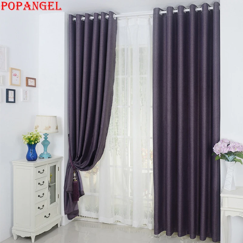 Popangel Thermal Insulated Blackout Linen Plain Living Room Window Curtains High Quality Blue Luxury Bedroom Customized Curtains
Popangel Thermal Insulated Blackout Linen Plain Living Room Window Curtains High Quality Blue Luxury Bedroom Customized Curtains