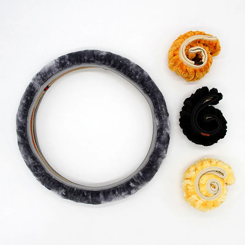 Good Quality Newest Winter Steering Wheel Cover Artificial Wool Heated Short Plush Steering Wheel Cover Fur Size 36-38 CM
Good Quality Newest Winter Steering Wheel Cover Artificial Wool Heated Short Plush Steering Wheel Cover Fur Size 36-38 CM