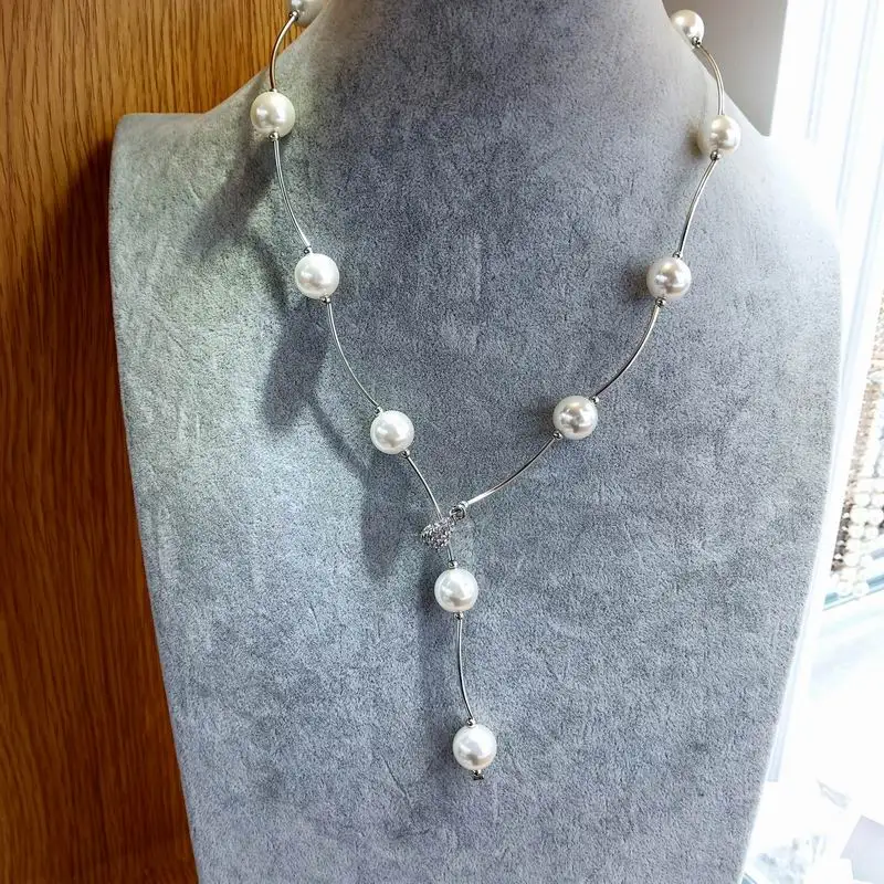 2019 New Simulated Pearl Necklace Women Bijoux Luxury Fashion Jewelry Wedding Party Long Necklace Gifts For Mother Girlfriend
2019 New Simulated Pearl Necklace Women Bijoux Luxury Fashion Jewelry Wedding Party Long Necklace Gifts For Mother Girlfriend