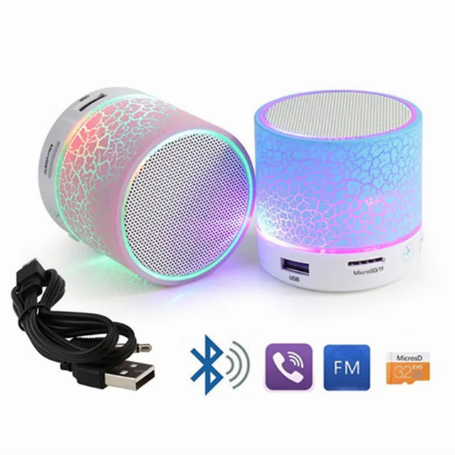 Portable Mini Bluetooth Speakers Wireless Hands Free LED Speaker With TF USB FM Sound Music For Mobile Phone For iPhone 7
Portable Mini Bluetooth Speakers Wireless Hands Free LED Speaker With TF USB FM Sound Music For Mobile Phone For iPhone 7