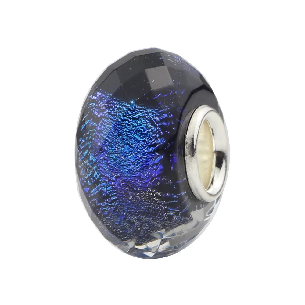 Facted Purple-Blue Murano Glass Charm Beads 925 Sterling Silver 4.5mm Hole Charms Fit Original Troll Bracelet & Necklace Jewelry
Facted Purple-Blue Murano Glass Charm Beads 925 Sterling Silver 4.5mm Hole Charms Fit Original Troll Bracelet & Necklace Jewelry
