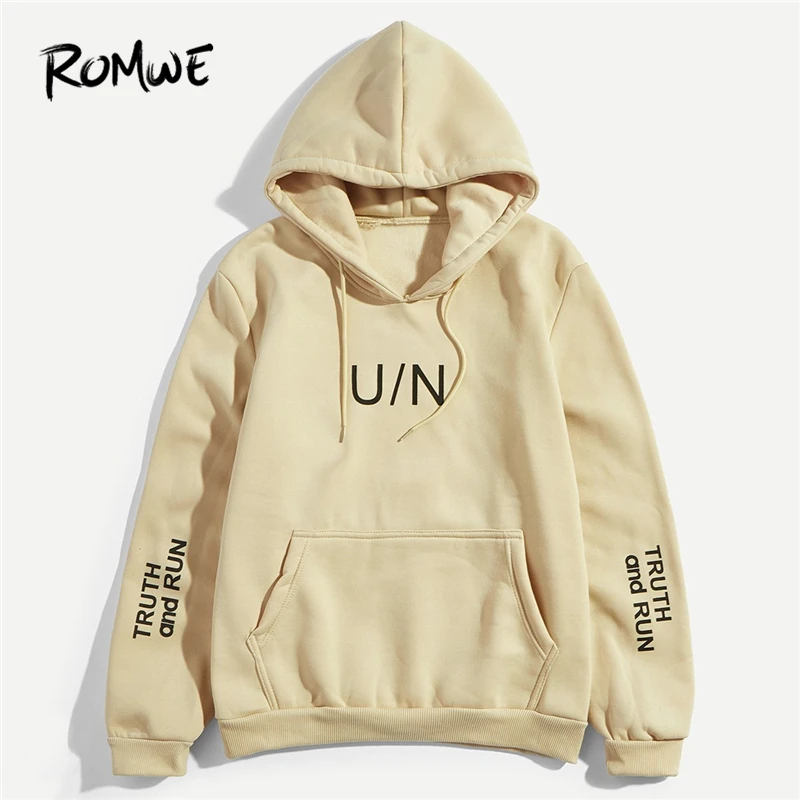 ROMWE Men Khaki Letter Print Pocket Hoodie Sweatshirt Mankind Autumn Casual Long Sleeve Male Clothing Mens Hooded Pullovers
ROMWE Men Khaki Letter Print Pocket Hoodie Sweatshirt Mankind Autumn Casual Long Sleeve Male Clothing Mens Hooded Pullovers