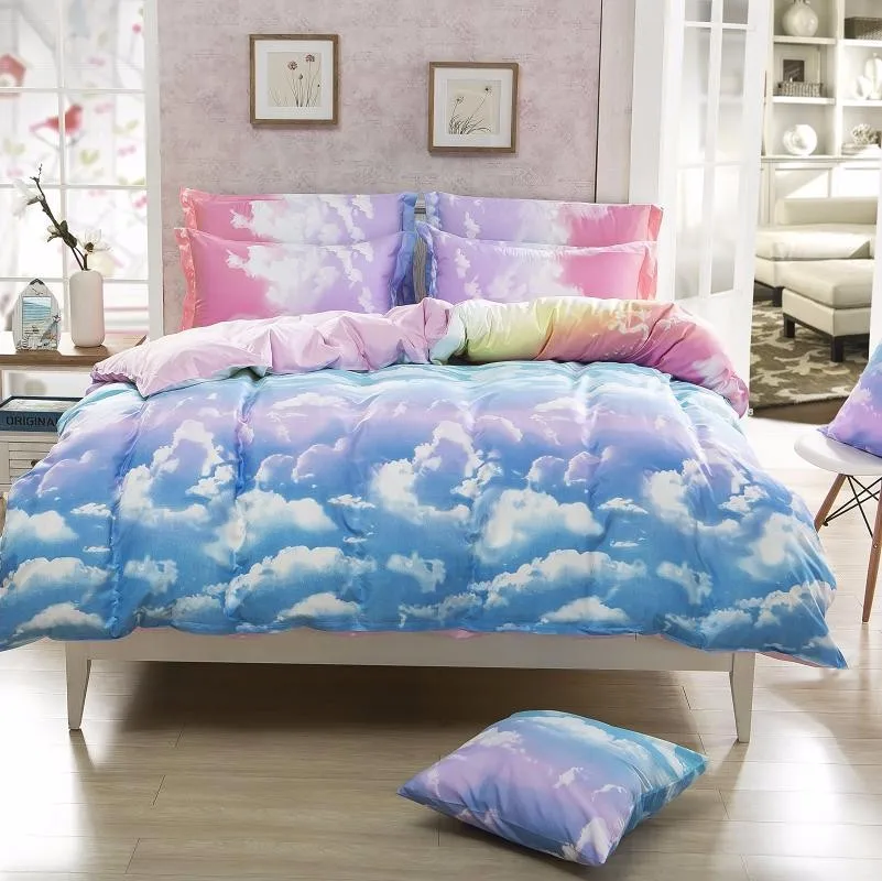 Bedding Set Clouds Duvet Cover Sets Pillowcase Queen Full Twin Single Size 3pcs Hot Sale Bedding Set Clouds Duvet Cover Sets Pillowcase Queen Full Twin Single Size 3pcs Hot Sale