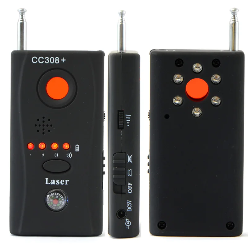 Multi-Function Wireless Camera Lens Signal Detector CC308+ Radio Wave Signal Detect Camera Full-range WiFi RF GSM Device Finder
Multi-Function Wireless Camera Lens Signal Detector CC308+ Radio Wave Signal Detect Camera Full-range WiFi RF GSM Device Finder