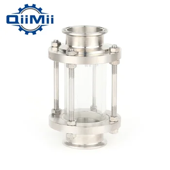 3" Tri Clamp Clover Sanitay Flow Sight Glass Diopter Fit 76mm Pipe OD SS304 Stainless Steel Fitting Homebrew Diary Product
3" Tri Clamp Clover Sanitay Flow Sight Glass Diopter Fit 76mm Pipe OD SS304 Stainless Steel Fitting Homebrew Diary Product