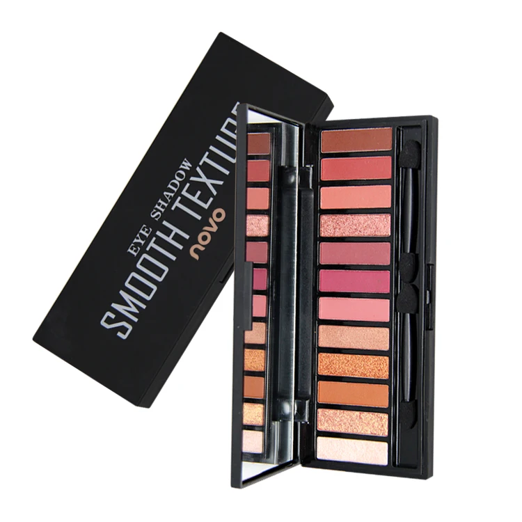 NOVO 12 colors Beauty Eyeshadow Palette Matte Shimmer Eye Shadow Smooth Texture Natural Nude Eye Makeup Cosmetics
NOVO 12 colors Beauty Eyeshadow Palette Matte Shimmer Eye Shadow Smooth Texture Natural Nude Eye Makeup Cosmetics