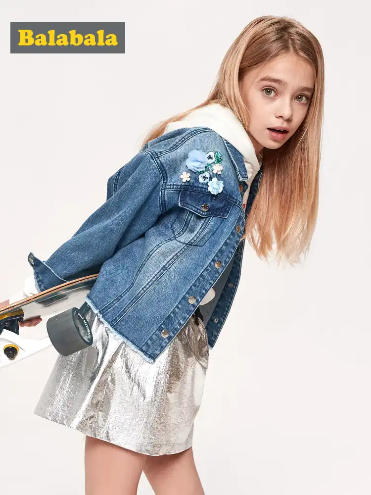 teenager denim jacket