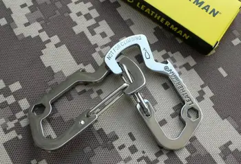 100 Pcs/Lot Stainless Carabiner Hook Clip Snap Key Ring Camping Sport Hiking Keychain Bottle opener EDC Multifunction Tool
100 Pcs/Lot Stainless Carabiner Hook Clip Snap Key Ring Camping Sport Hiking Keychain Bottle opener EDC Multifunction Tool