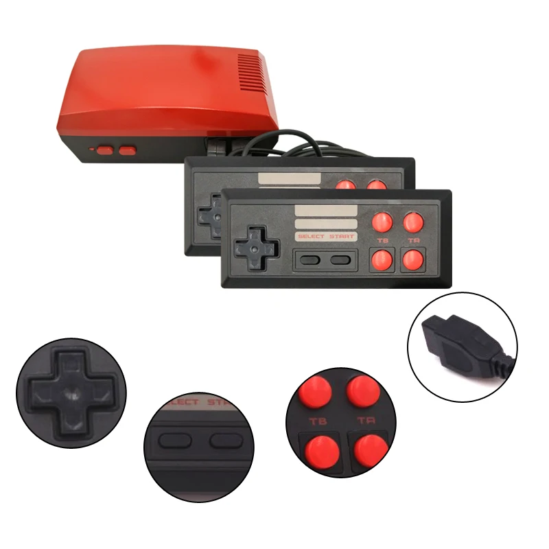 Animuss OEM Retro Handle MINI 620 TV Family Game Console With AV Output With Red Color
Animuss OEM Retro Handle MINI 620 TV Family Game Console With AV Output With Red Color