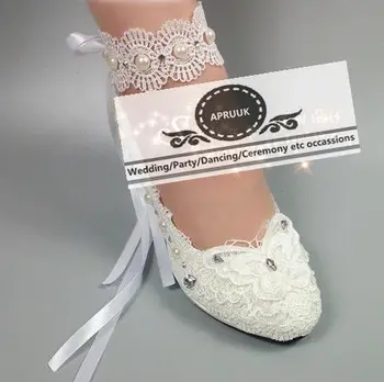 Ivory wedding shoes lace ankle ribbon riband decoration HS372 anklet sexy ivory lace pearls bridal brides bridal plus size pump
Ivory wedding shoes lace ankle ribbon riband decoration HS372 anklet sexy ivory lace pearls bridal brides bridal plus size pump