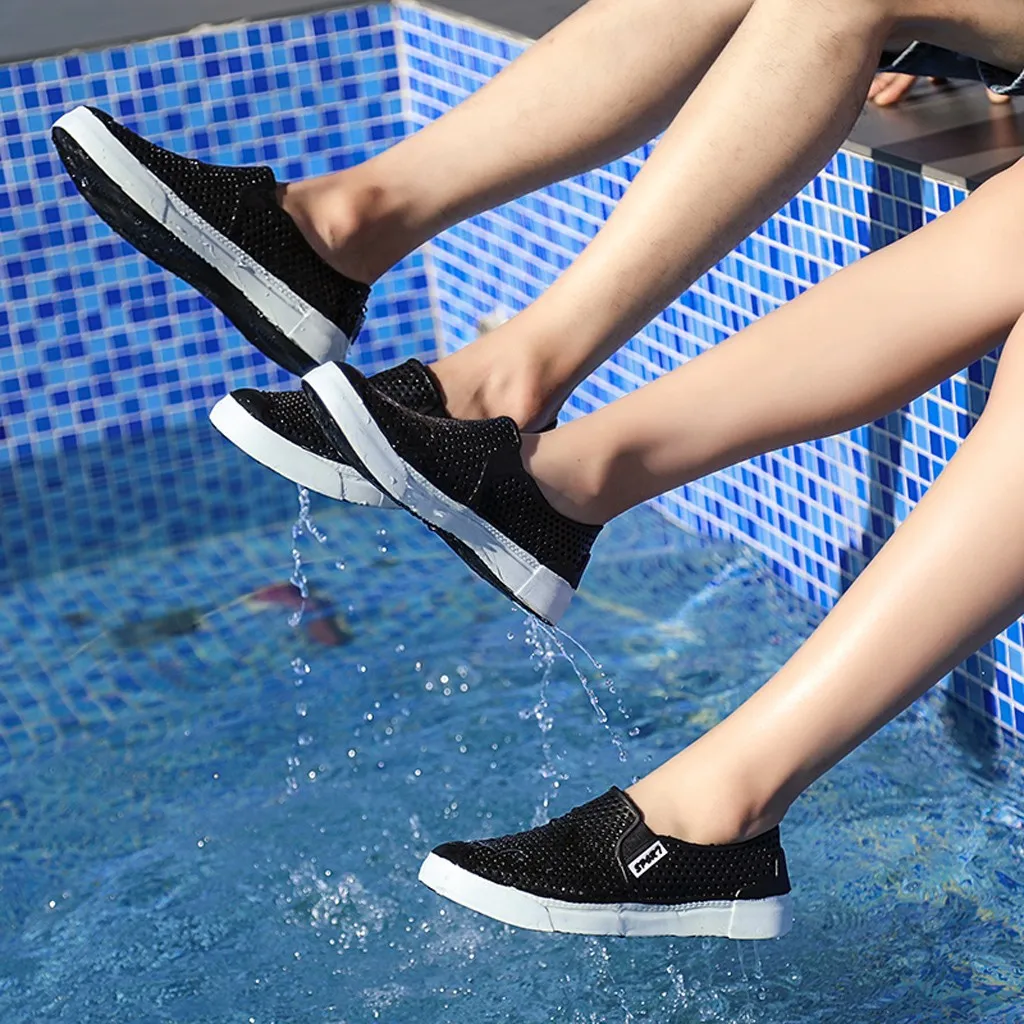 Rubber Slides Summer Men And Women Fashion Shoes Couple Beach Sandal Mesh Breathable Hollow Out Slip On Leisure Style Zapatos
Rubber Slides Summer Men And Women Fashion Shoes Couple Beach Sandal Mesh Breathable Hollow Out Slip On Leisure Style Zapatos