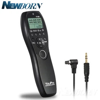 YouPro YP-880 N3 Camera Wired Shutter Release Timer Remote Control for Canon 50D 40D 30D 20D 20Da 10D 7D 6D 5D Mark III 1DX 1Ds
YouPro YP-880 N3 Camera Wired Shutter Release Timer Remote Control for Canon 50D 40D 30D 20D 20Da 10D 7D 6D 5D Mark III 1DX 1Ds