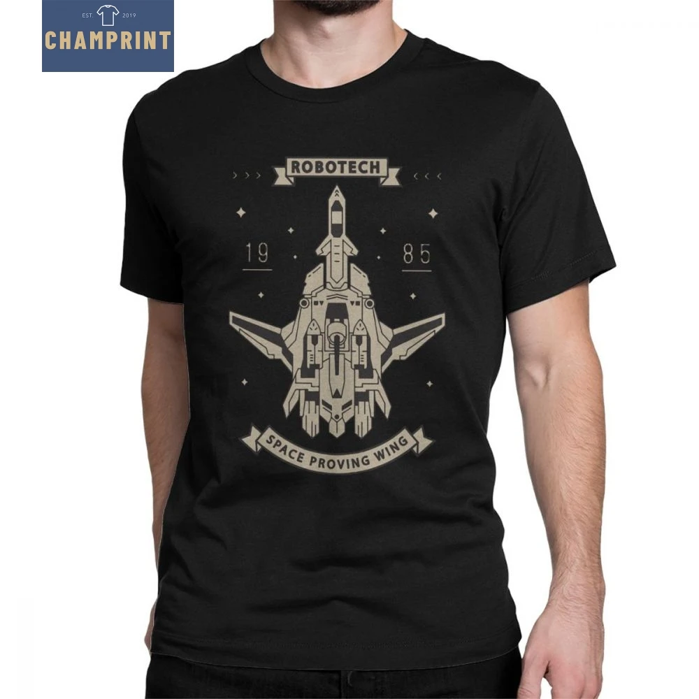 Fun Robotech T-Shirts Men Cotton T Shirts Anime Japan Cartoon Robots Old School Otaku 80s Short Sleeve Tee Shirt Gift Idea Tops
Fun Robotech T-Shirts Men Cotton T Shirts Anime Japan Cartoon Robots Old School Otaku 80s Short Sleeve Tee Shirt Gift Idea Tops