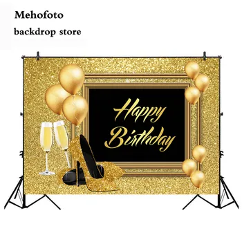 Party Glitter Photo Background 30th 40th 50th 60th Happy birthday Photography Backdrop Party Golden Frame High heels Balloon 152
Party Glitter Photo Background 30th 40th 50th 60th Happy birthday Photography Backdrop Party Golden Frame High heels Balloon 152