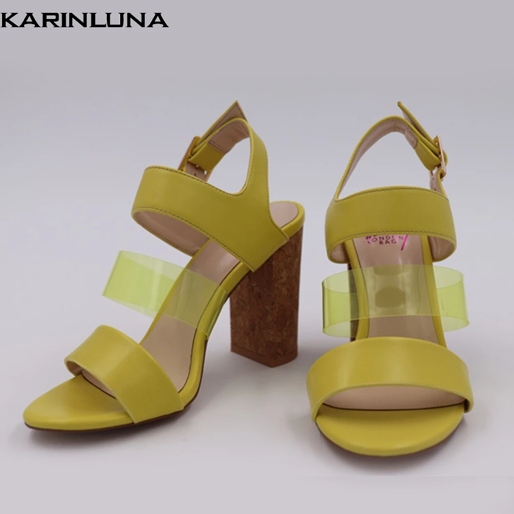 KarinLuna brand new large size 33-43 ladies high heels summer women's sandals women shoes woman casual party office footwear
KarinLuna brand new large size 33-43 ladies high heels summer women's sandals women shoes woman casual party office footwear