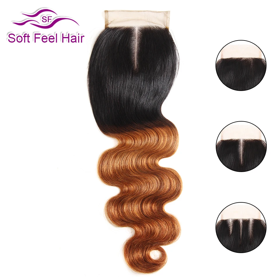 Soft Feel Hair Ombre Brazilian Body Wave Lace Closure 4x4 T1B/30 Human Hair Closure Brown Ombre Remy Hair Free Three Middle Part
Soft Feel Hair Ombre Brazilian Body Wave Lace Closure 4x4 T1B/30 Human Hair Closure Brown Ombre Remy Hair Free Three Middle Part