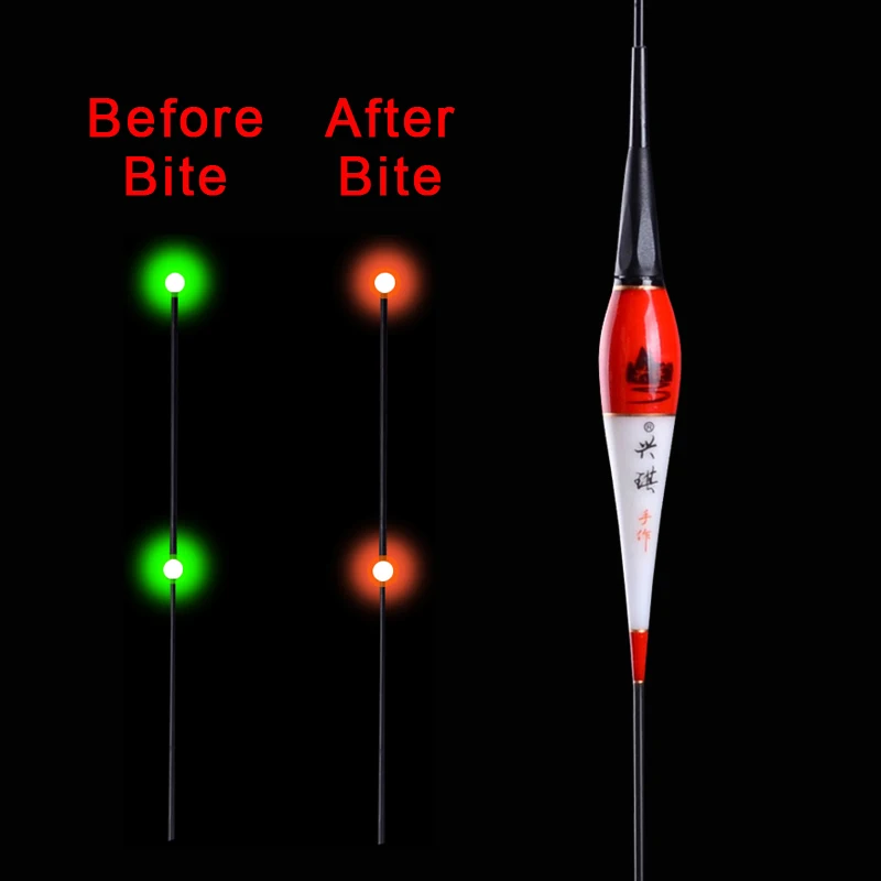 Smart Electronic Luminous Fishing Float Gravity Sensor Light Night Fishing Buoy Led Automatically Remind Glowing Fishing Bobber
Smart Electronic Luminous Fishing Float Gravity Sensor Light Night Fishing Buoy Led Automatically Remind Glowing Fishing Bobber