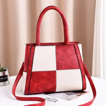 Women's Handbag Pu Leather plaid 2019 new lady fashion sweet shoulder travel hand vintage crossbody bags female leather bags
Women's Handbag Pu Leather plaid 2019 new lady fashion sweet shoulder travel hand vintage crossbody bags female leather bags