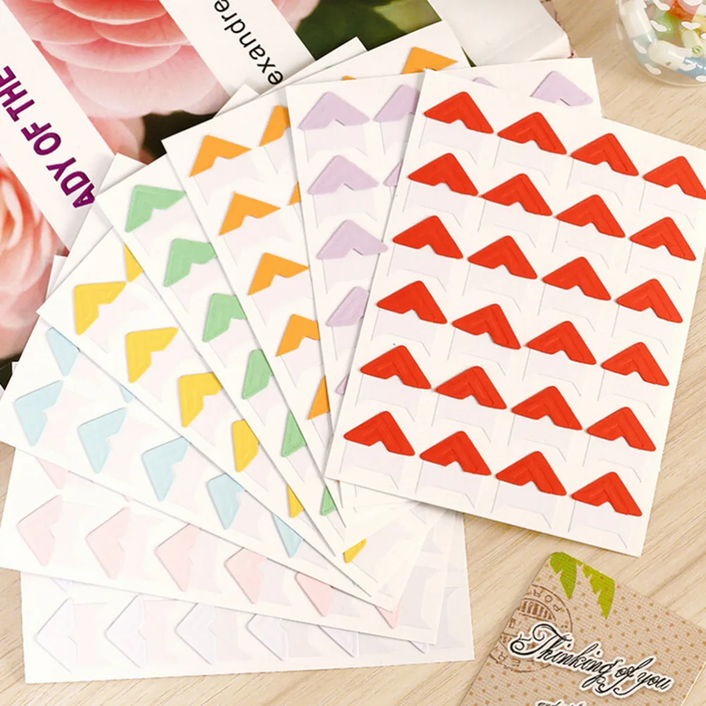 24 pcs/ sheet Colorful Instax Mini Hand-made Stickers Retro Pvc Photo Corner Sticker Album Decor Sticker Size:9.5*13cm
24 pcs/ sheet Colorful Instax Mini Hand-made Stickers Retro Pvc Photo Corner Sticker Album Decor Sticker Size:9.5*13cm