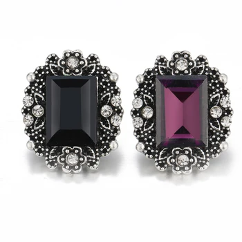 Fashion Square shape purple black rhinestone 18MM Metal snap buttons for DIY snap jewelry necklace bangle bracelet wholesale
Fashion Square shape purple black rhinestone 18MM Metal snap buttons for DIY snap jewelry necklace bangle bracelet wholesale