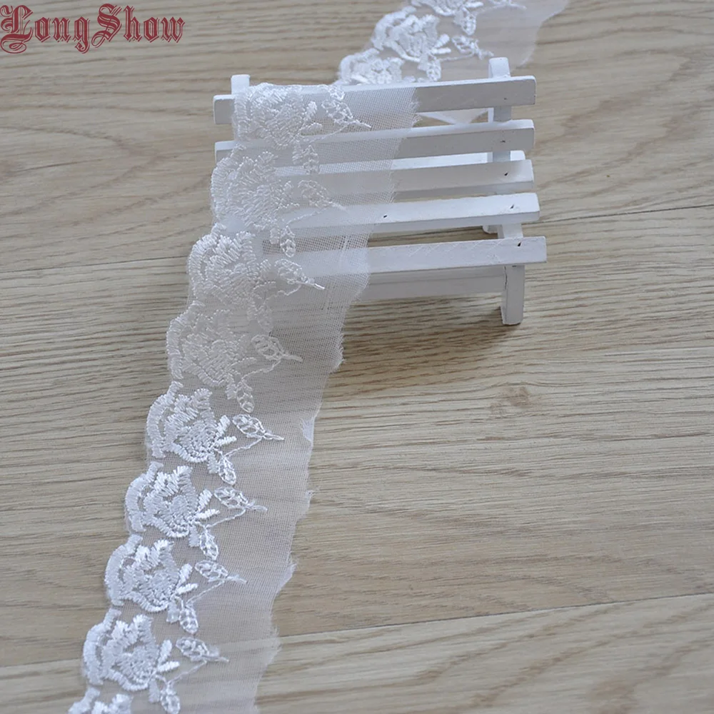 1Lot 5Yards Rayon Embroidered Lace Trim Apparel Sewing Lace Trimmings DIY Apparel Sewing Accessories
1Lot 5Yards Rayon Embroidered Lace Trim Apparel Sewing Lace Trimmings DIY Apparel Sewing Accessories