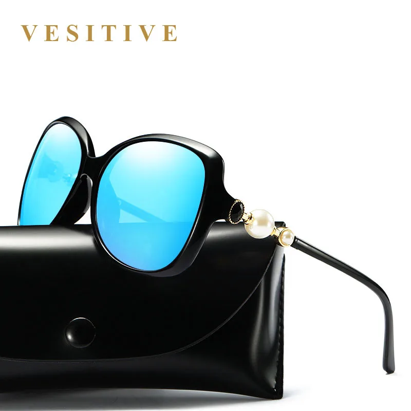 VESITIVE Brand Women Polarized Pearl Sunglasses Brand Big Frame Leisure Sun Glasses Classic Style HD Goggles Girls Eyewear
VESITIVE Brand Women Polarized Pearl Sunglasses Brand Big Frame Leisure Sun Glasses Classic Style HD Goggles Girls Eyewear
