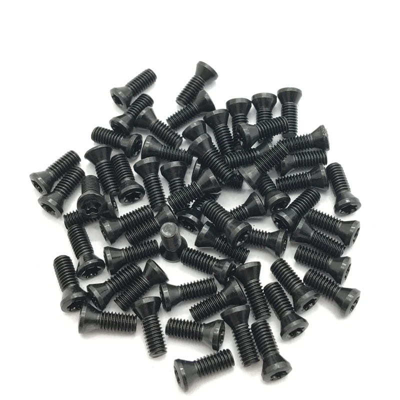 100pcs Screw M3.5*10 M3.5*12 M3*6 M3*8 M3*10 M3*12 Insert Torx Screw for Replaces Carbide Inserts CNC Lathe
100pcs Screw M3.5*10 M3.5*12 M3*6 M3*8 M3*10 M3*12 Insert Torx Screw for Replaces Carbide Inserts CNC Lathe