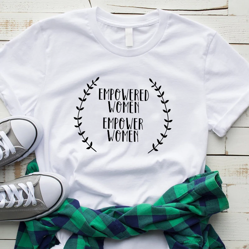 Empowered Women Empower T Shirt 90s Aesthetic Graphic Tees Korean Kawaii Summer Short Sleeve Feminist Tshirt Tops Drop Shipping
Empowered Women Empower T Shirt 90s Aesthetic Graphic Tees Korean Kawaii Summer Short Sleeve Feminist Tshirt Tops Drop Shipping